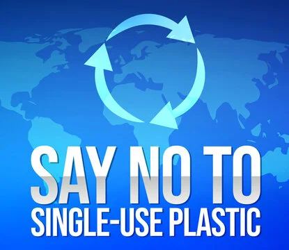 no to plastic
