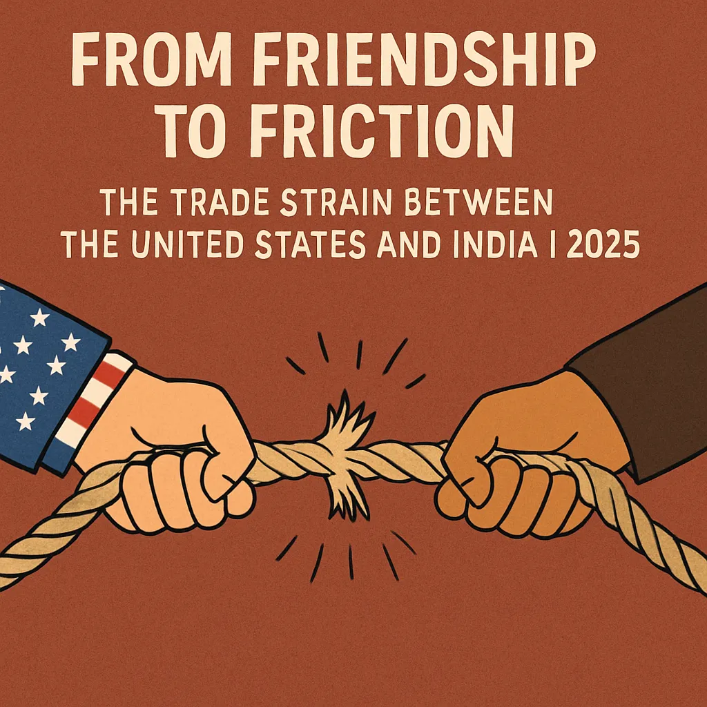 From Friendship to Friction The Trade Strain Between the United States and India in 2025